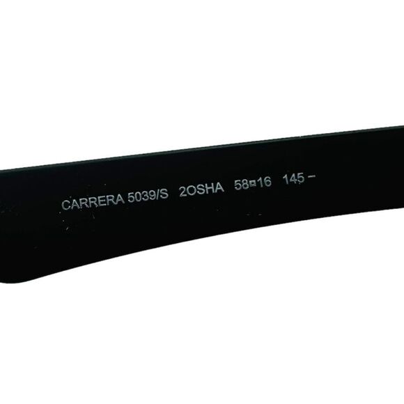 CARRERA Sunglasses 5039/S Havana Matte Black Brown Silver Tortoiseshell Square U - Picture 6 of 11